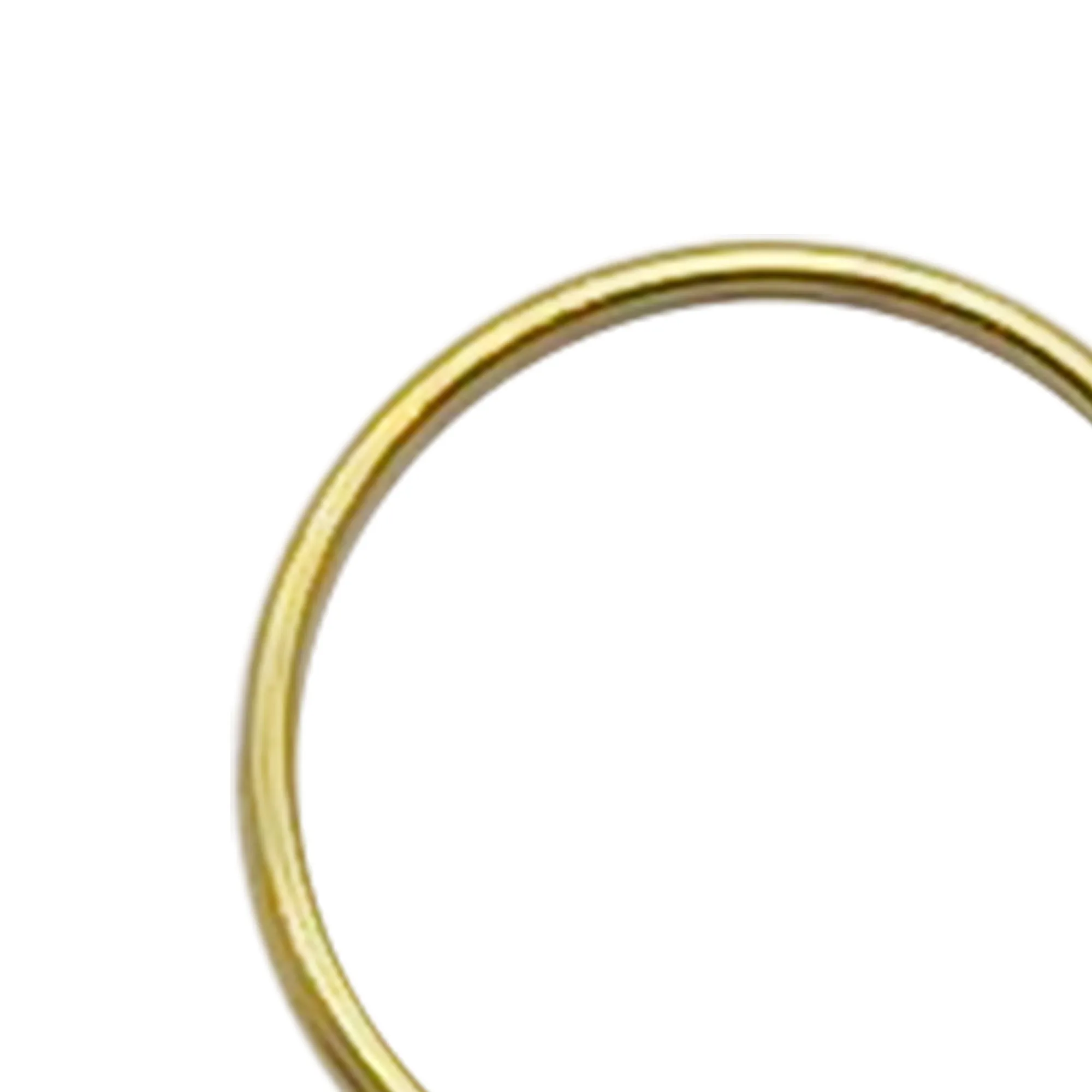 Ring Link Gold Finish 10mm C90002  Diyas Crystal Link